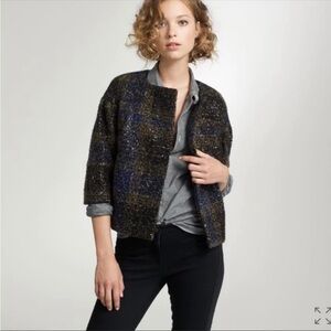 J. Crew Collection Wool Sequin Coat